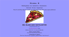 Desktop Screenshot of pizzax.com